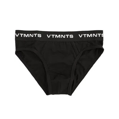 Vtmnts Logo Women's Briefs In Black
