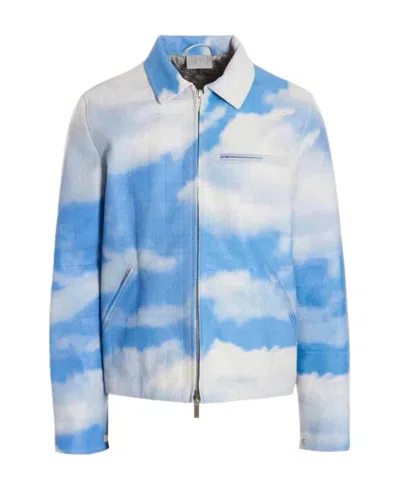 Vtmnts Long-sleeved Casual Jacket In Blue