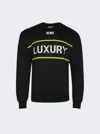 Vtmnts Luxury Knitted Sweater In Black