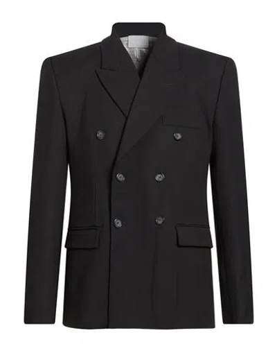 Vtmnts Man Blazer Black Size M Virgin Wool, Elastane