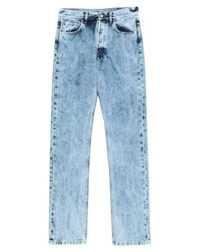 Vtmnts Man Jeans Blue Size 28 Cotton