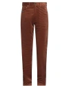 Vtmnts Man Pants Brown Size 29 Cotton In Brown