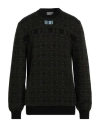 Vtmnts Man Sweater Military Green Size Xl Merino Wool
