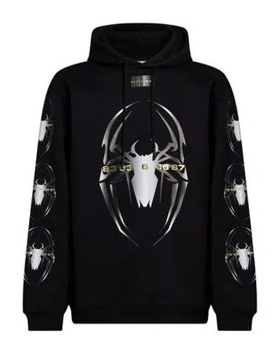 Vtmnts Man Sweatshirt Black Size L Cotton, Polyester