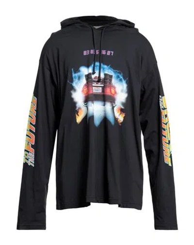 Vtmnts Man Sweatshirt Black Size Xl Cotton