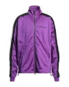 Vtmnts Man Sweatshirt Purple Size S Polyamide, Polyester In Purple