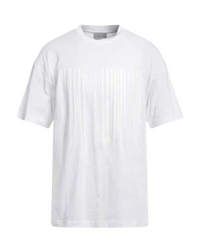 Vtmnts Man T-shirt White Size Xl Cotton