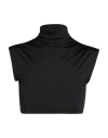 Vtmnts Man T-shirt Black Size S Polyamide, Elastane In Black