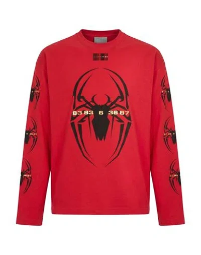 Vtmnts Man T-shirt Red Size Xl Cotton