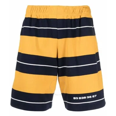 VTMNTS VTMNTS MEN'S MULTI VTMNTS MEN'S MULTI STRIPED ELASTICATED SHORTS