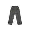 Vtmnts Men's Striped Pattern Barcode Tailored Pants In Grey