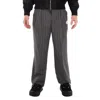 Vtmnts Men's Striped Pattern Barcode Tailored Pants In Gray