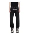 Vtmnts Multi-pocket Denim Trousers In Black