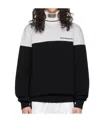 Vtmnts Numbered Roll-neck Jumper In Black