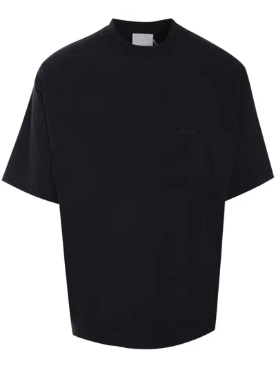 Vtmnts Black Embroidered T-shirt