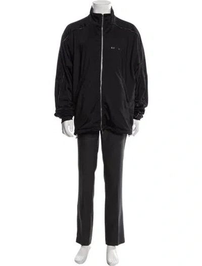 Pre-owned Vtmnts Parka In Black