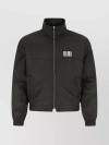 VTMNTS POLYESTER JACKET WITH HIGH COLLAR AND ZIP POCKETS