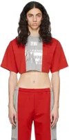 Vtmnts Red 'extreme System' T-shirt In Red