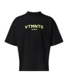 Vtmnts Short-sleeved T-shirt In Black