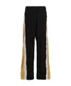Vtmnts Track Style Joggers Featuring Contrast Panels In Black