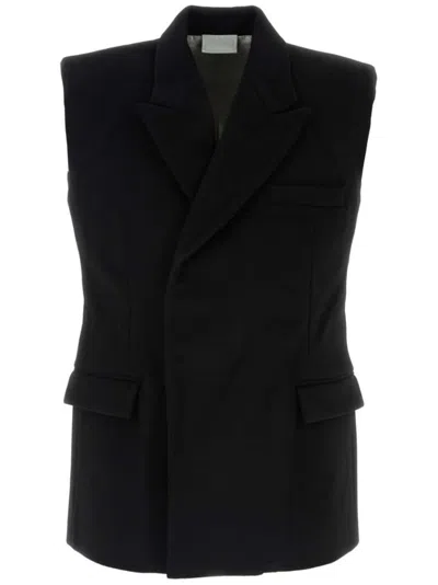 VTMNTS SLEEVELESS WOOL JACKET