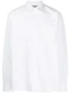 Vtmnts Barcode Shirt In White