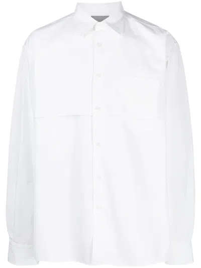 VTMNTS STORM FLAP-DETAIL SHIRT