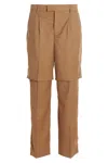 Vtmnts Pleated Front Straight Leg Trousers