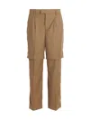 Vtmnts Men's Tailored Wool Pants In Beige