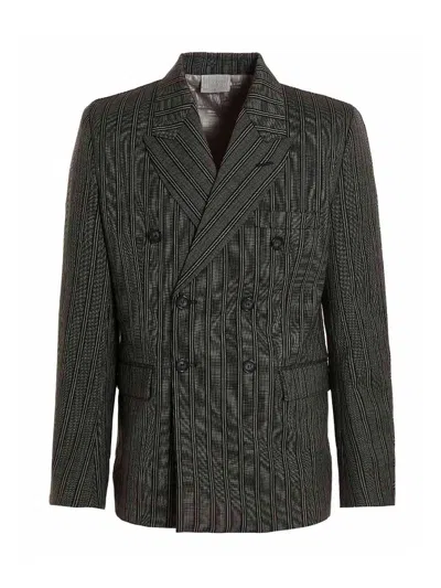 VTMNTS TONAL DOUBLE BREASTED TAILORED BLAZER