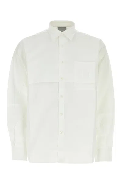 VTMNTS WHITE COTTON OVERSIZE SHIRT