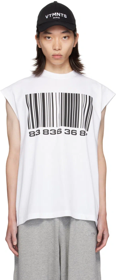 Vtmnts White Graphic T-shirt