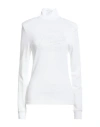 Vtmnts Woman T-shirt Off White Size Xl Viscose, Polyamide, Elastane In Off White