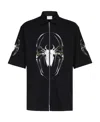 Vtmnts Zippered Shirt In Black