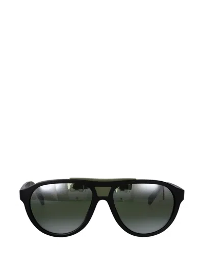 Vuarnet Altitude 04 Pilot-frame Sunglasses In Black