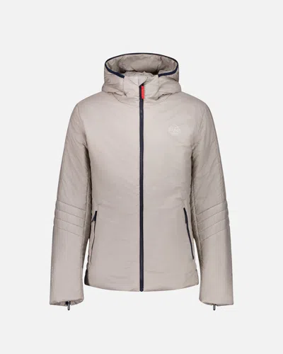 Vuarnet Beige Men's Light Puffer In Brown