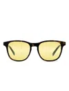 Vuarnet Belvedere 03 Rectangular-frame Sunglasses In Brown