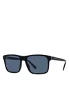 Vuarnet Belvedere Rectangular Sunglasses, 57mm In Blue