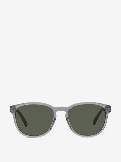 Vuarnet Belvedere Round Sunglasses In White