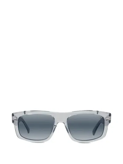 Vuarnet Belvedere Square-frame Sunglasses In Blue