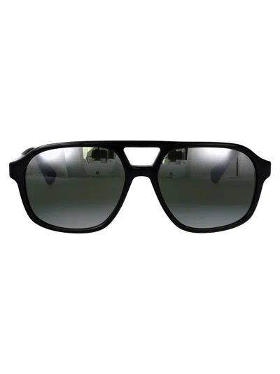 Vuarnet Black Acetate Sunglasses