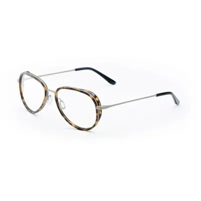 Vuarnet Brown Stainless Steel Frames In Blue