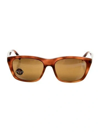 Pre-owned Vuarnet Cat-eye Mirrored Sunglasses W/ Tags In Brown
