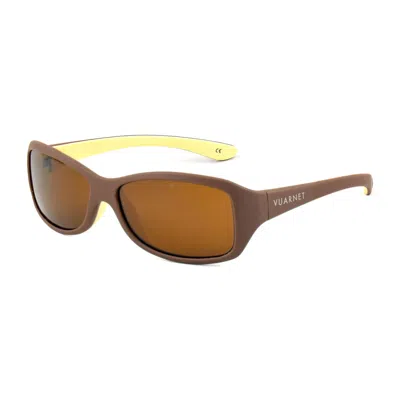 Vuarnet Child Sunglasses  Vl107400062282  40 Mm Gbby2 In Brown