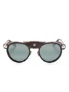Vuarnet Glacier 02 Sunglasses In Brown