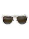 Vuarnet White Acetate Sunglasses In White