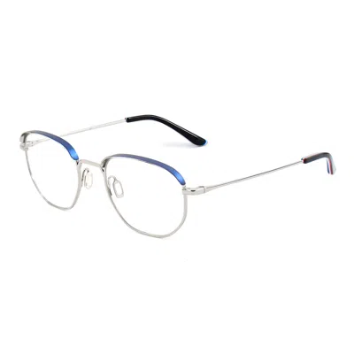 Vuarnet Gray Stainless Steel Sunglasses In Blue
