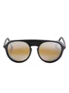 Vuarnet Ice 01 Sunglasses In 黑色