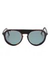 Vuarnet Ice 01 Sunglasses In Brown