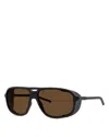 Vuarnet Ice 02 Pilot Sunglasses, 61mm In Black